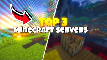 Perfect Minecraft Servers To Join In 2025 (TOP 3!)