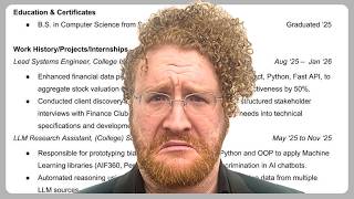 Why New Grad Software Engineers Can't Get Jobs | Recruiter Reviews Resume