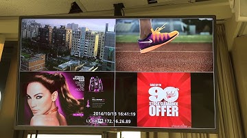 ACTi Digital Signage demo