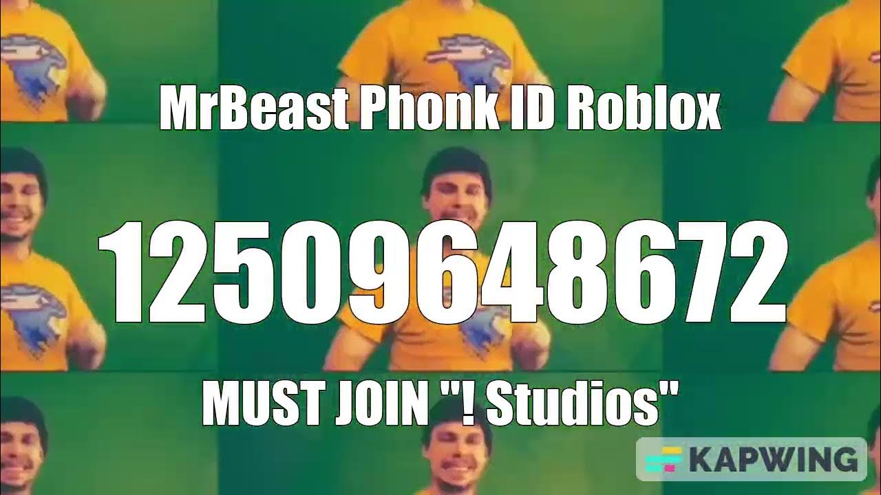 PHONK ROBLOX MUSIC ID/CODE, AFTER UPDATE