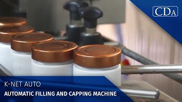 K-Net Auto - Automatic Filling and capping machine - CDA USA