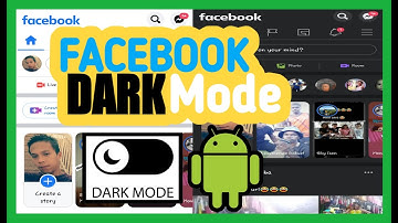 Facebook dark mode in Android phone | how to enable | short video tutorial