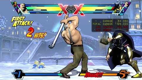 [UMVC3] Haggar/Dante/Arthur - cr. L 1 Bar Start TOD