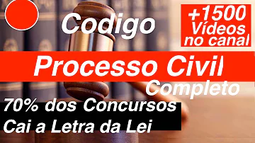 O que diz o Código de Processo Civil?