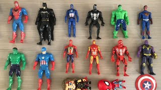Unboxing AVENGERS SUPERHERO #11/Action Figures/Unboxing,Spiderman, Ironman,Hulk,Thor,Captain America