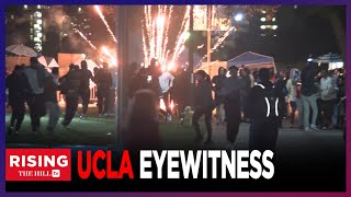 'Unbelievably Dangerous': Journalist Describes Chaotic Scenes At Site Of UCLA protest