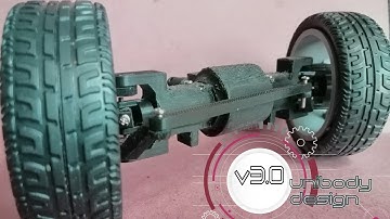 3D PRINTED RC CAR - FRONT AXLE
