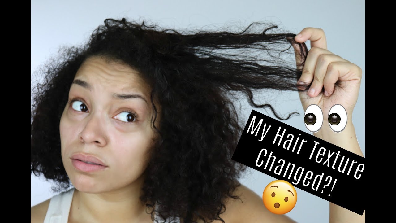 My Natural Hair Texture Changed! Where Are My Curls?? | Details + More -  YouTube