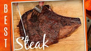 NEW VIDEO  HOW TO COOK A PERFECT STEAK  IN THE OVEN AND PAN SEARED ON THE STOVE