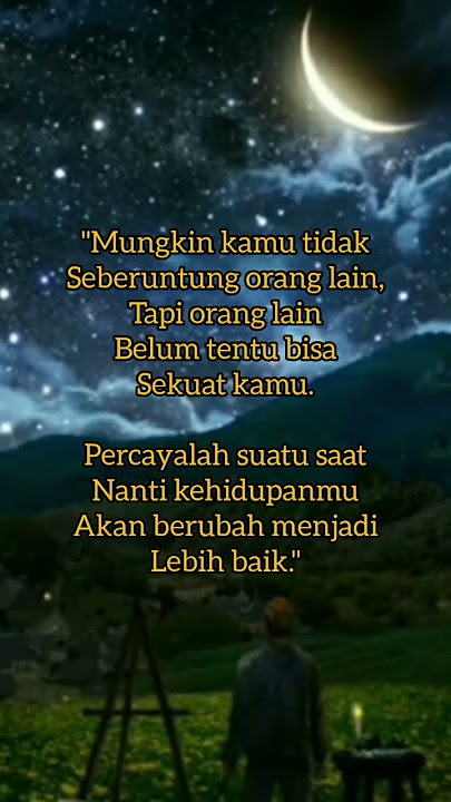 KATA MOTIVASI mungkin kamu tidak seberuntung orang lain #shortvideo