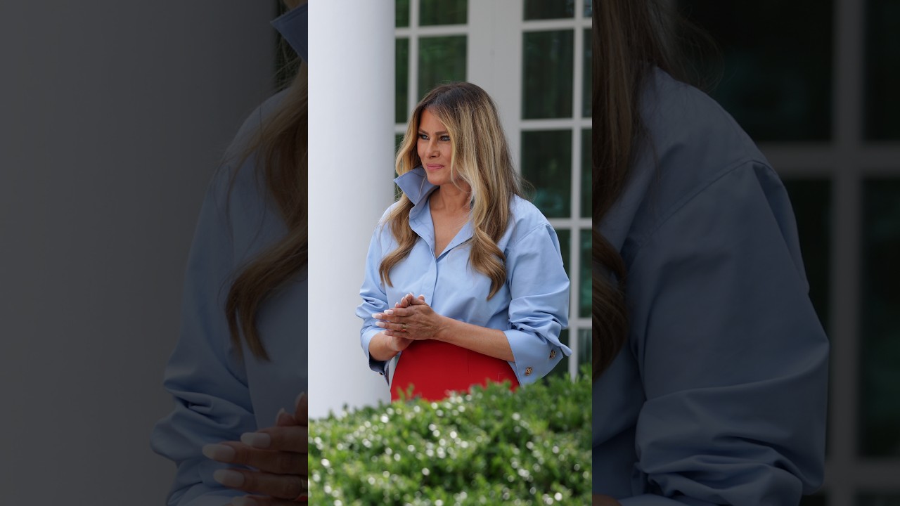 Melania Trump: ‘I heard you missed me’