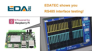 EDATEC shows you RS485 interface testing!