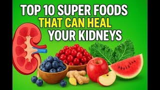 Top 10 SUPER FOODS That Can Heal Your Kidneys