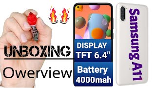 Samsung Galaxy A11 Unboxing  Overview #2020#mobilephone#samsung#A11#Camera#battery #speed