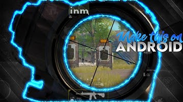 Make this cool PUBG Montage thumbnail on android | AsenTriX Designer