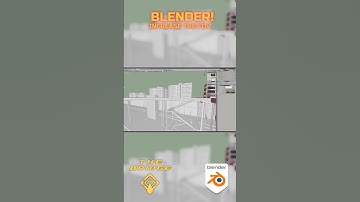Increase FOV in Blender #shorts #blender #blender3d #gamedev #unrealengine5 #3danimation