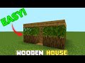 How to make a Smallest wooden house| starter house| Easy!