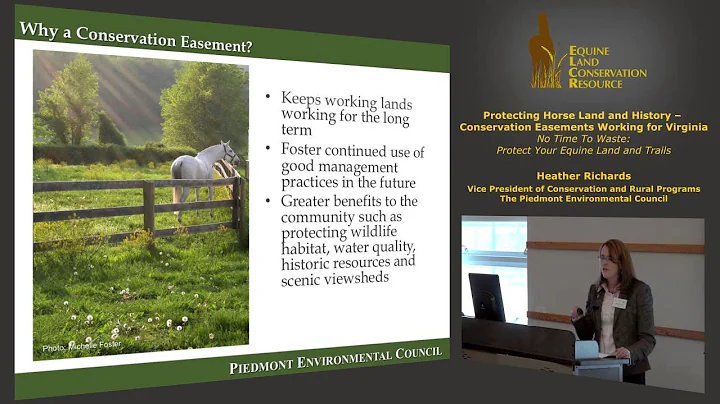 Protecting Horse Land and History -- Conservation ...