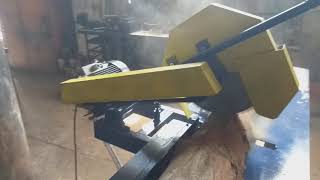 Станок торцовочный маятниковый для дерева Disk sawmill. Wood sawmill.Circular saw.