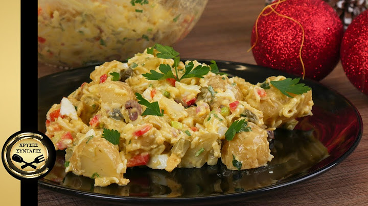 The potato salad you will make for the festive dinner