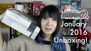 Arcade Block January 2016 Edition Unboxing | Erika Szabo