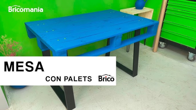 Cómo hacer un perchero de entrada con un palé - Bricomanía