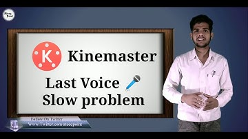 Kinemaster Audio  fade-out problem solved || kinemaster me last me voice slow q ho jaati hai