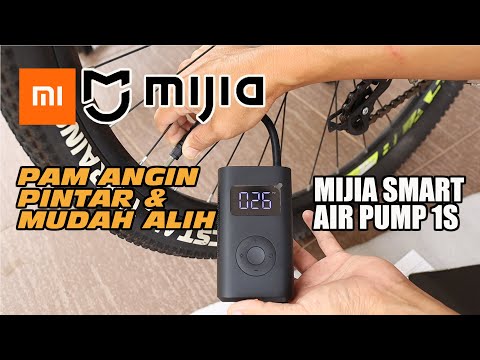 Mijia Smart Air Pump 1s | Pam Angin Mudah Alih | Kecil tapi Boleh Pam Tayar Kereta | Cara Penggunaan