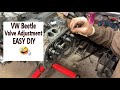 VW Beetle & Super Beetle Valve Adjustment - 1600cc - DIY EASY!