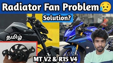 Radiator Fan Problem SOLVED 🔧 | Best Permanent Solution | R15V4 & MT-V2