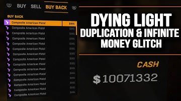 Dying Light - How to Duplicate, Infinite Money Glitch 