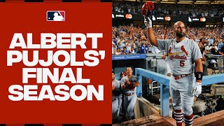 Albert Pujols had an AMAZING final season! Became FOURTH player EVER to hit 700 home runs!