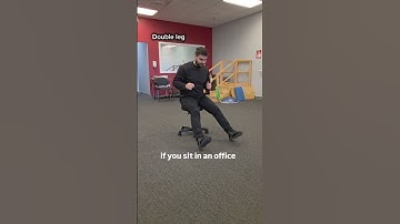 Stool Scoots to challenge your hamstrings!