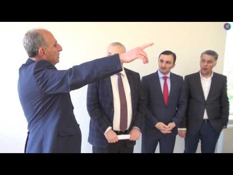 დავით გაბაიძემ რეაბილიტირებული საავადმყოფო დაათვალიერა