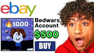 I Bought A $500 Bedwars Account And Saw This..