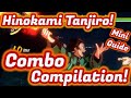 Gambar cover Hinokami Tanjiro Combo/Mixup Compilation Guide! Demon Slayer Hinokami Chronicles Fire Tanjiro Pro