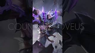 5 Hero Counter Phoveus MLLBB #mlbb #shorts