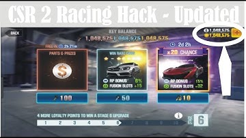 FREE CSR2 Hack! -  Unlimited Cash and Gold Hack – 100% Working iOS & Android PC