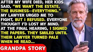 I Gave The Greedy Heirs Exactly What They Wanted. Their Lawyer Read One Sentence And Froze...