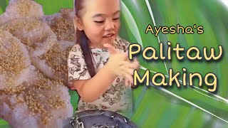 Making Palitaw Ayesha Makes