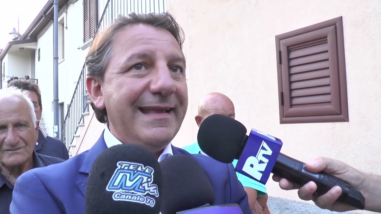 Pasquale Tridico apre la sua campagna elettorale da Riace