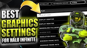 BEST GRAPHICS AND VIDEO SETTINGS FOR HALO INFINITE ON PC