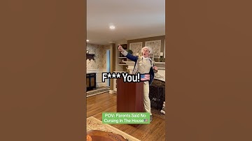POV: Your Parents Said No Cursing In The House