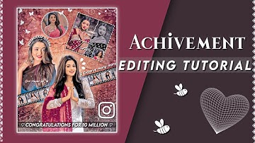 Editing Tutorial on reaching followers • Achivement Editing Tutorial • Fanpage