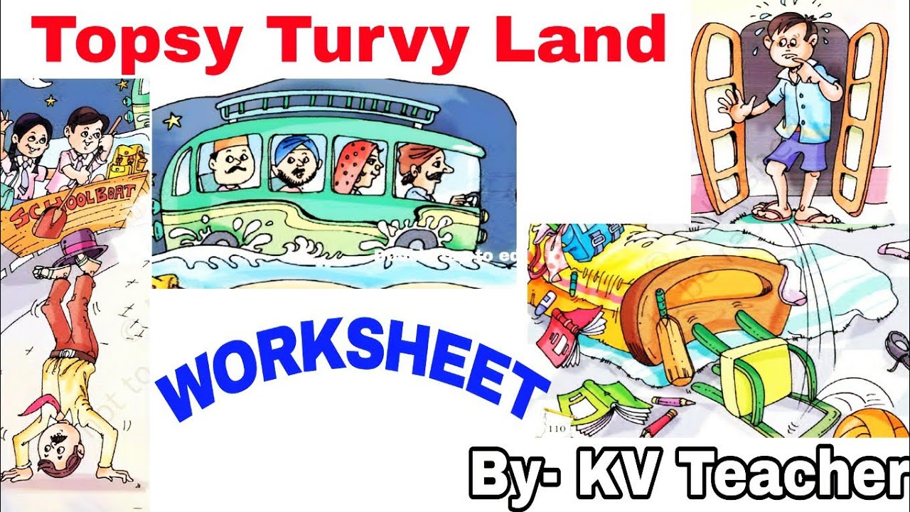 Grade 5 Topsy Turvy Land Worksheet