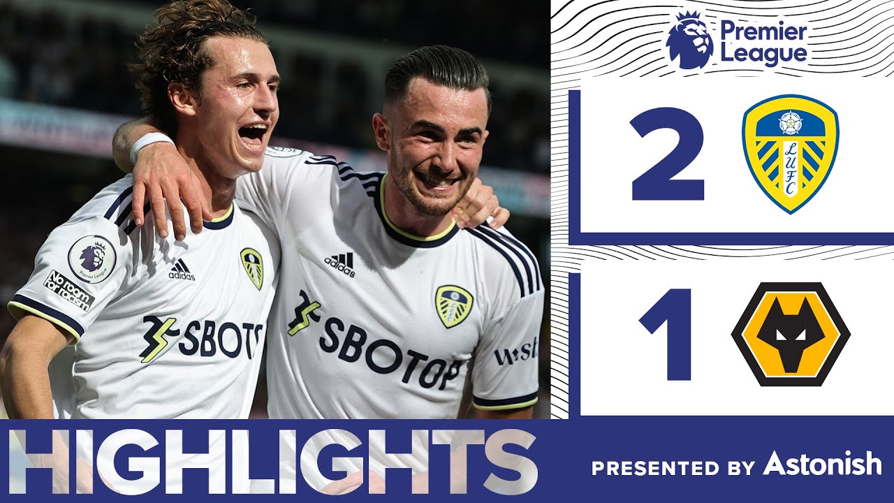 HIGHLIGHTS: LEEDS UNITED 2-1 WOLVES | PREMIER LEAGUE