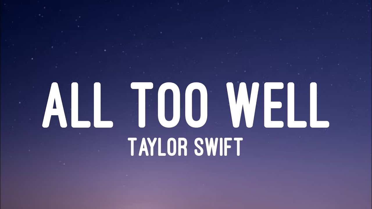 Taylor Swift - All Too Well(Cover By Arthur Miguel)[Lyrics]
