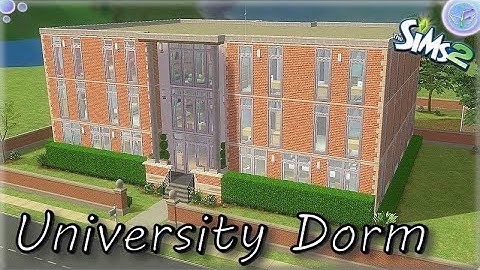 University Dorms! 🎓 | The Sims 2 Speedbuild