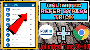 Unlimited Refer Bypass Trick How To Earn Money Online Self Earning Website
