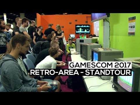 gamescom 2017 - Was die Retro-Area alles zu bieten hat